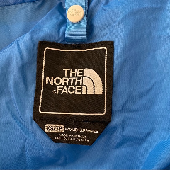 The North Face Rain Jacket Coat Removable Fleece Blue - Picture 7 of 8